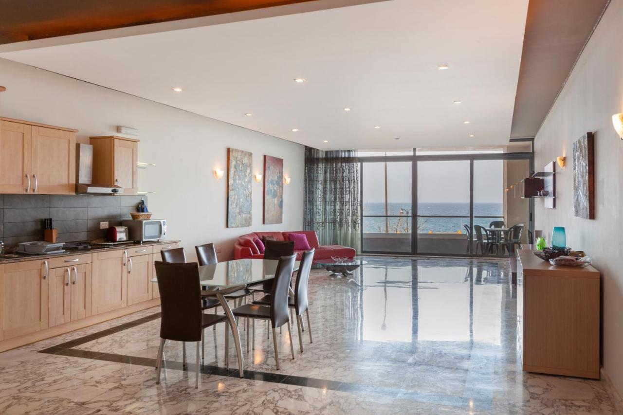 Spacious Seafront Apt With Living, Sofa, Wifi & Ac By 360 Estates Sliema Exterior photo